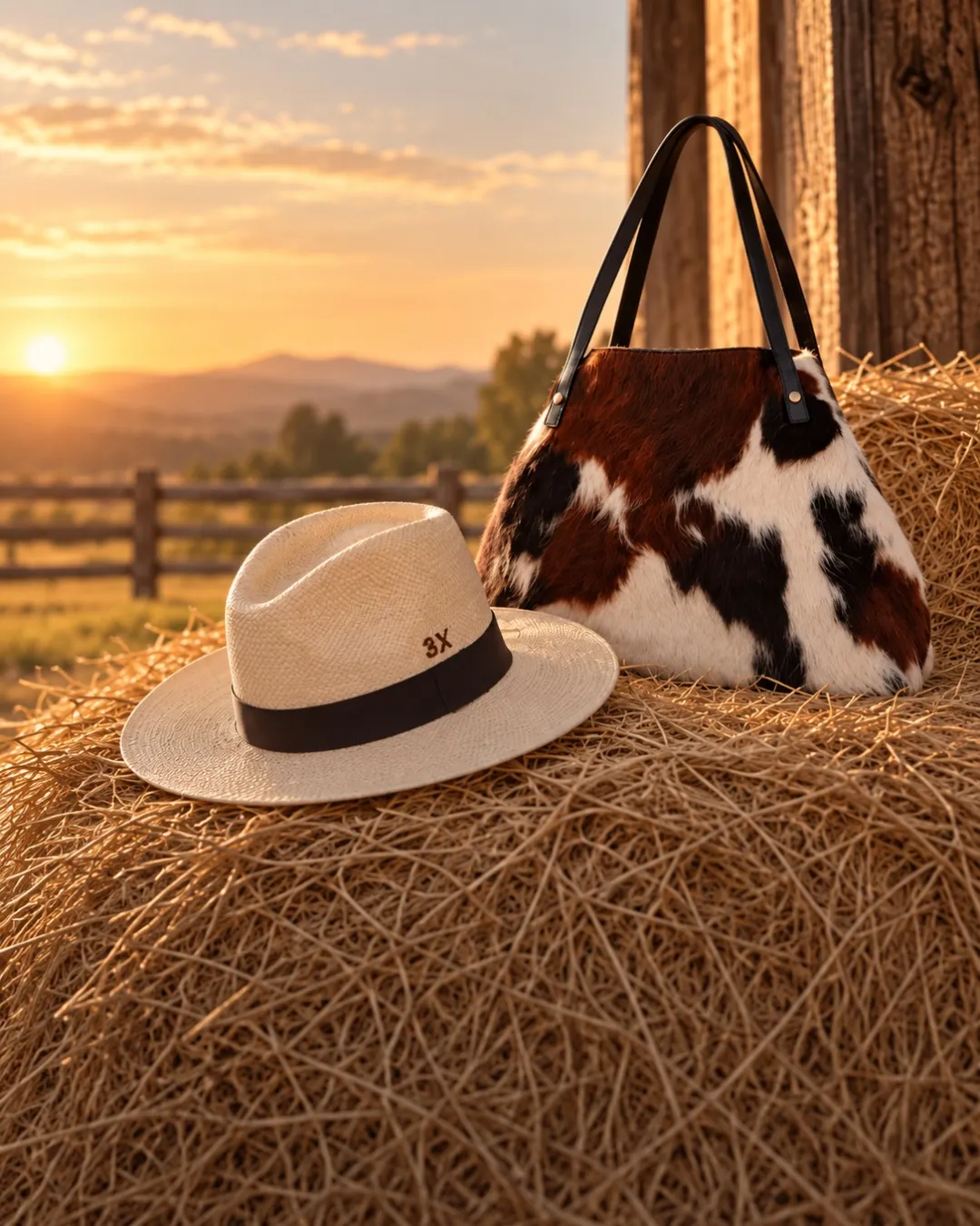 Sombrero y bolso