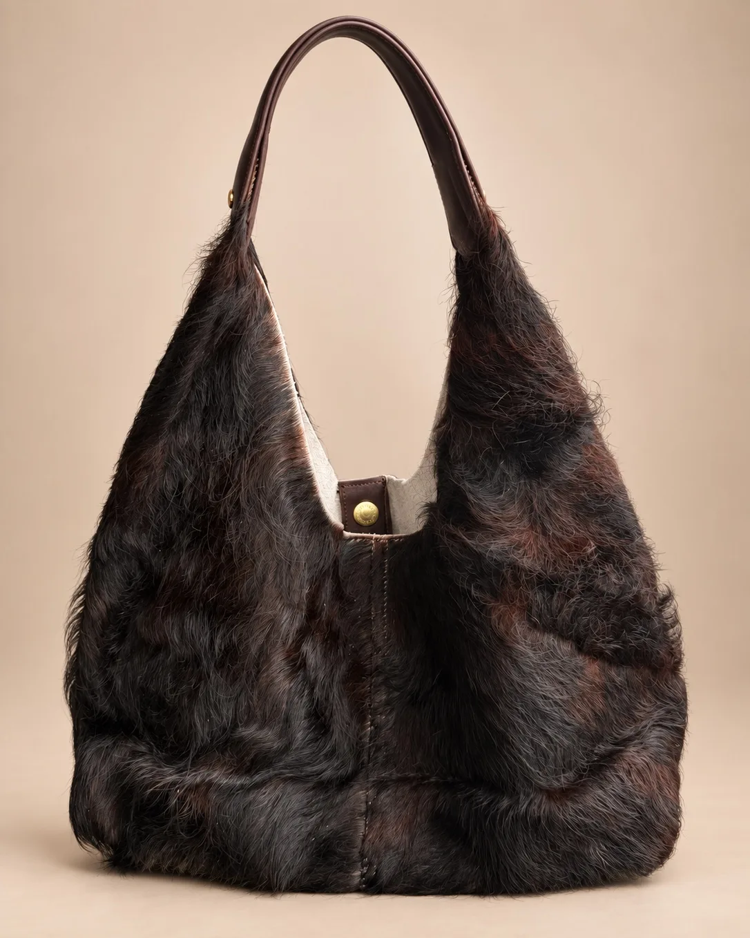 Bolso Hobo Café Oscuro
