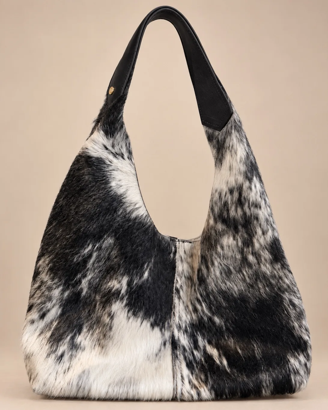 Bolso Hobo Negro Cárdeno