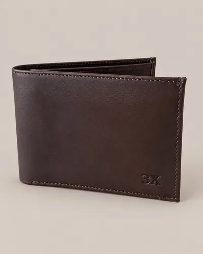 Billetera Cuero Café