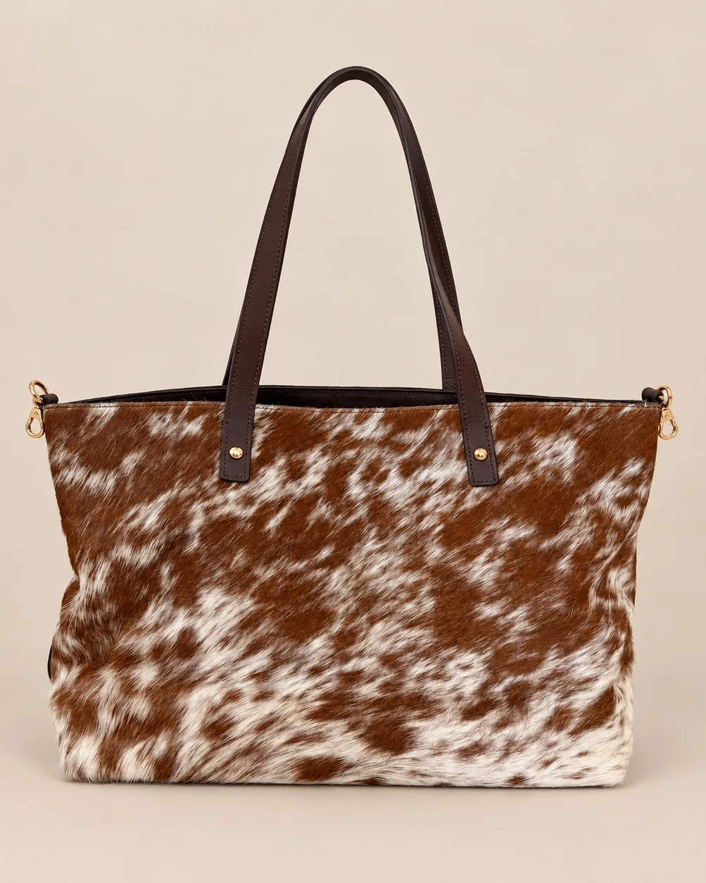 Shopper Jaspeado Café