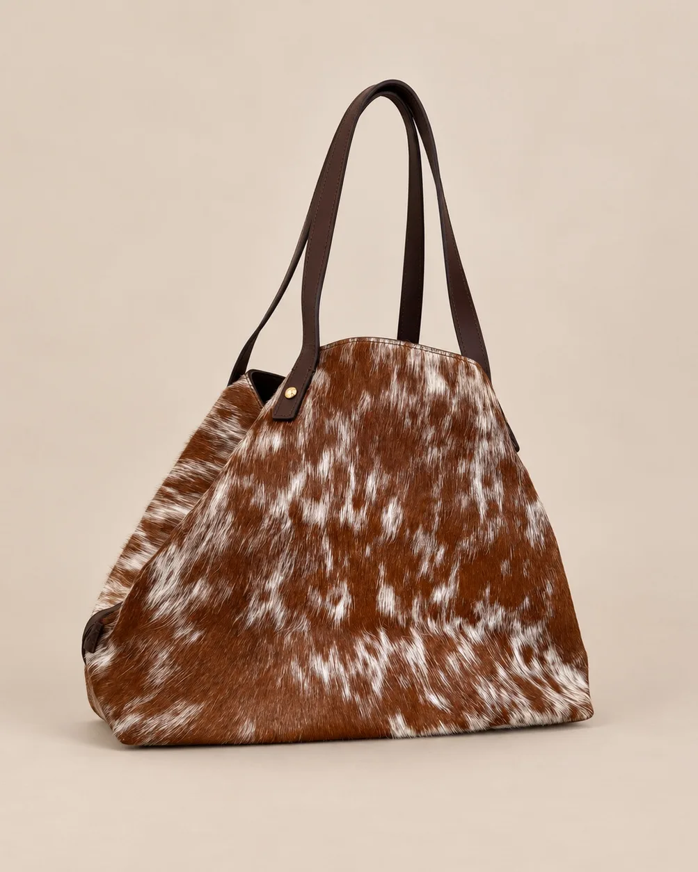 Shopper Jaspeado Café