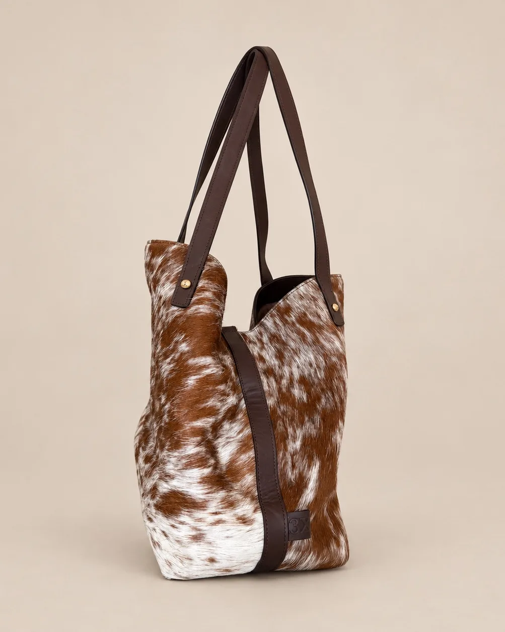 Shopper Jaspeado Café