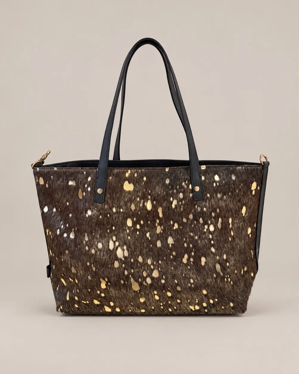 Bolso Shopper Folia Dorada