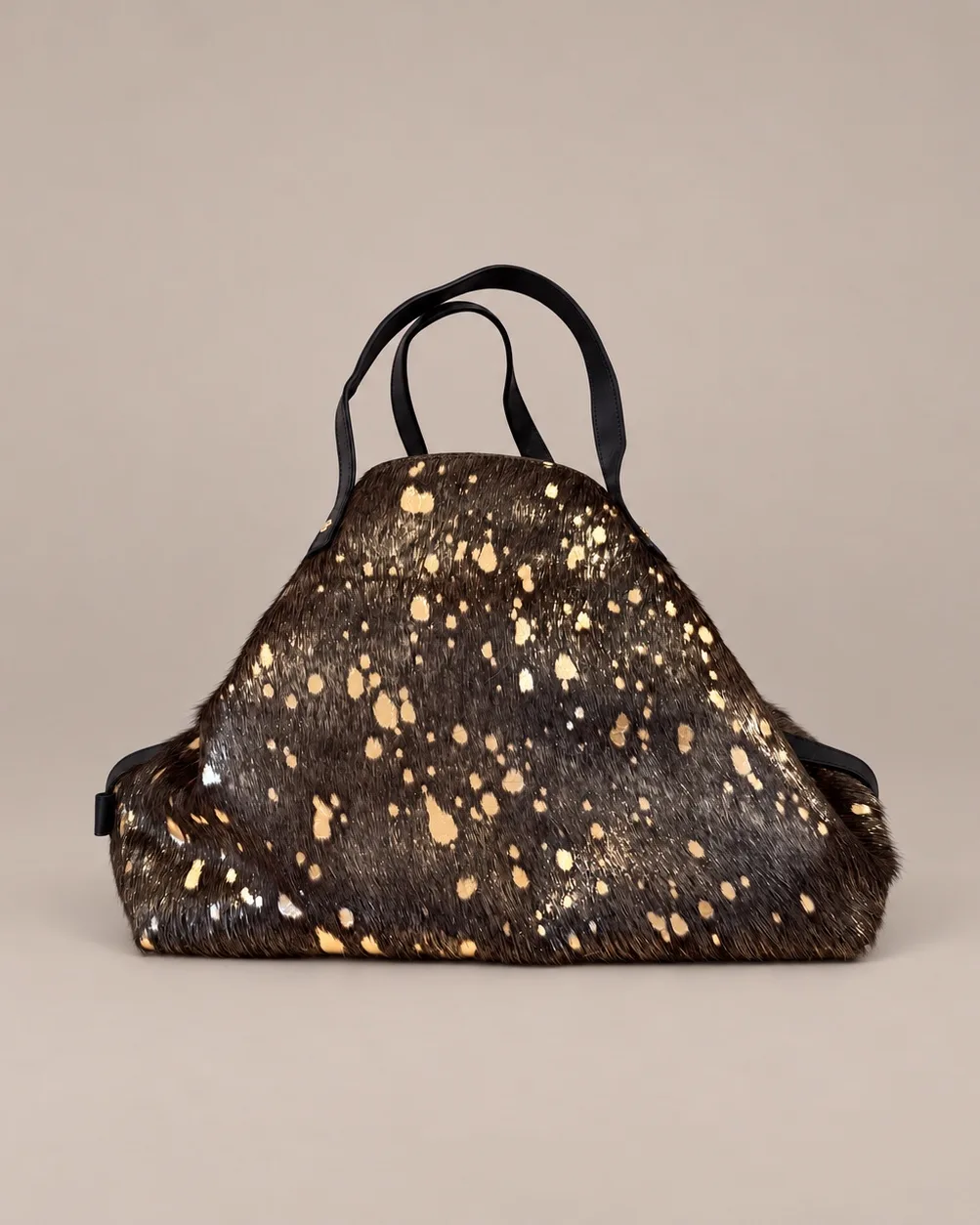 Bolso Shopper Folia Dorada