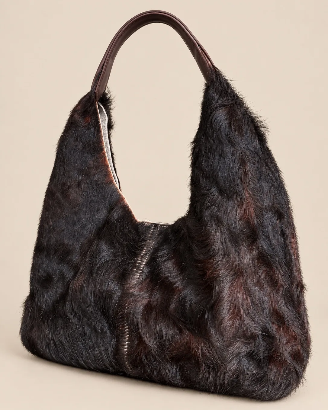 Bolso Hobo Caoba