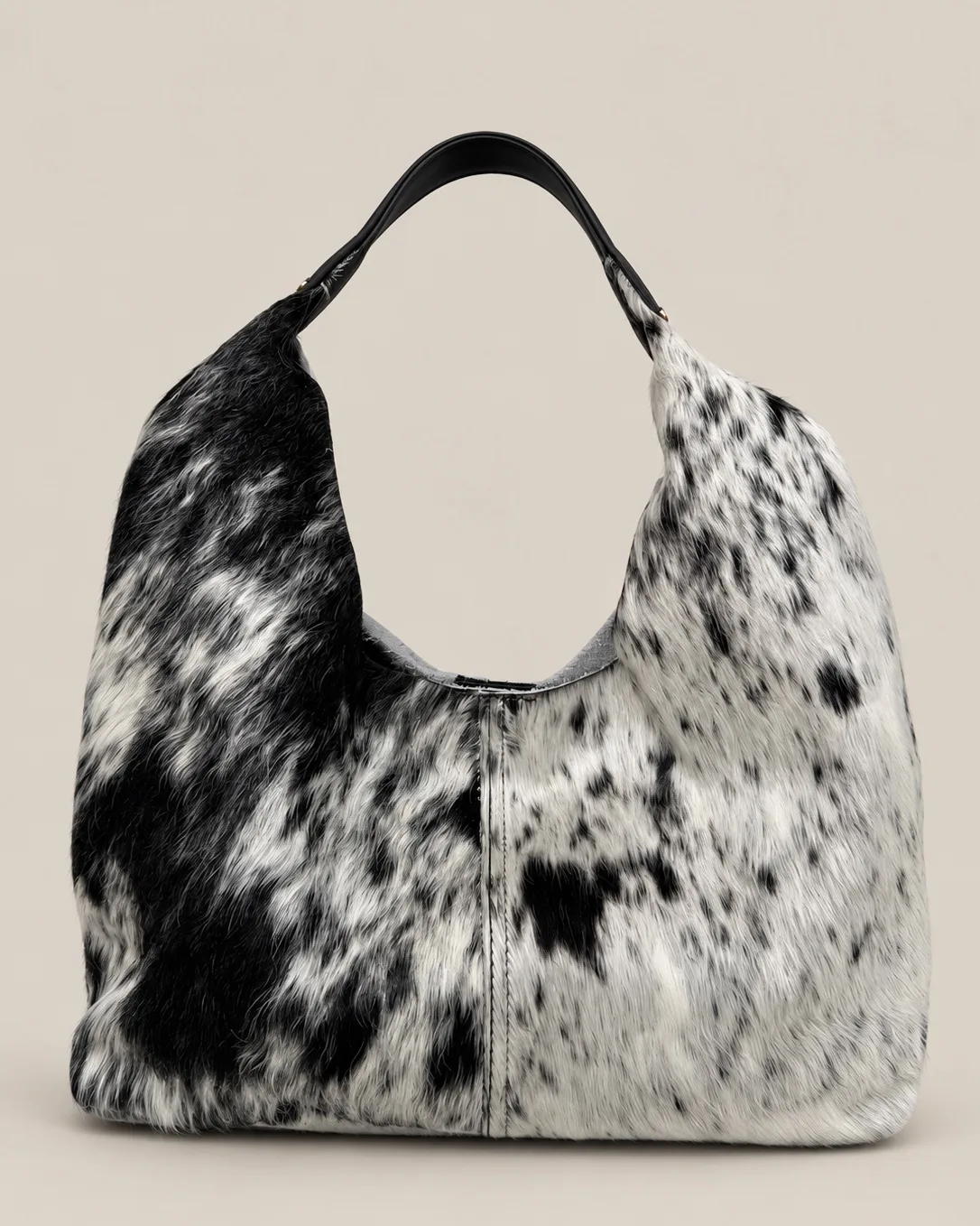 Bolso Hobo Overo Negro