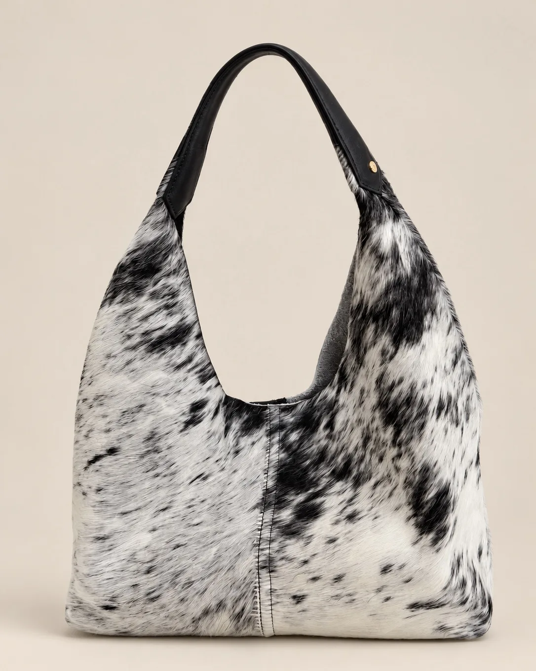 Bolso Hobo Overo Negro