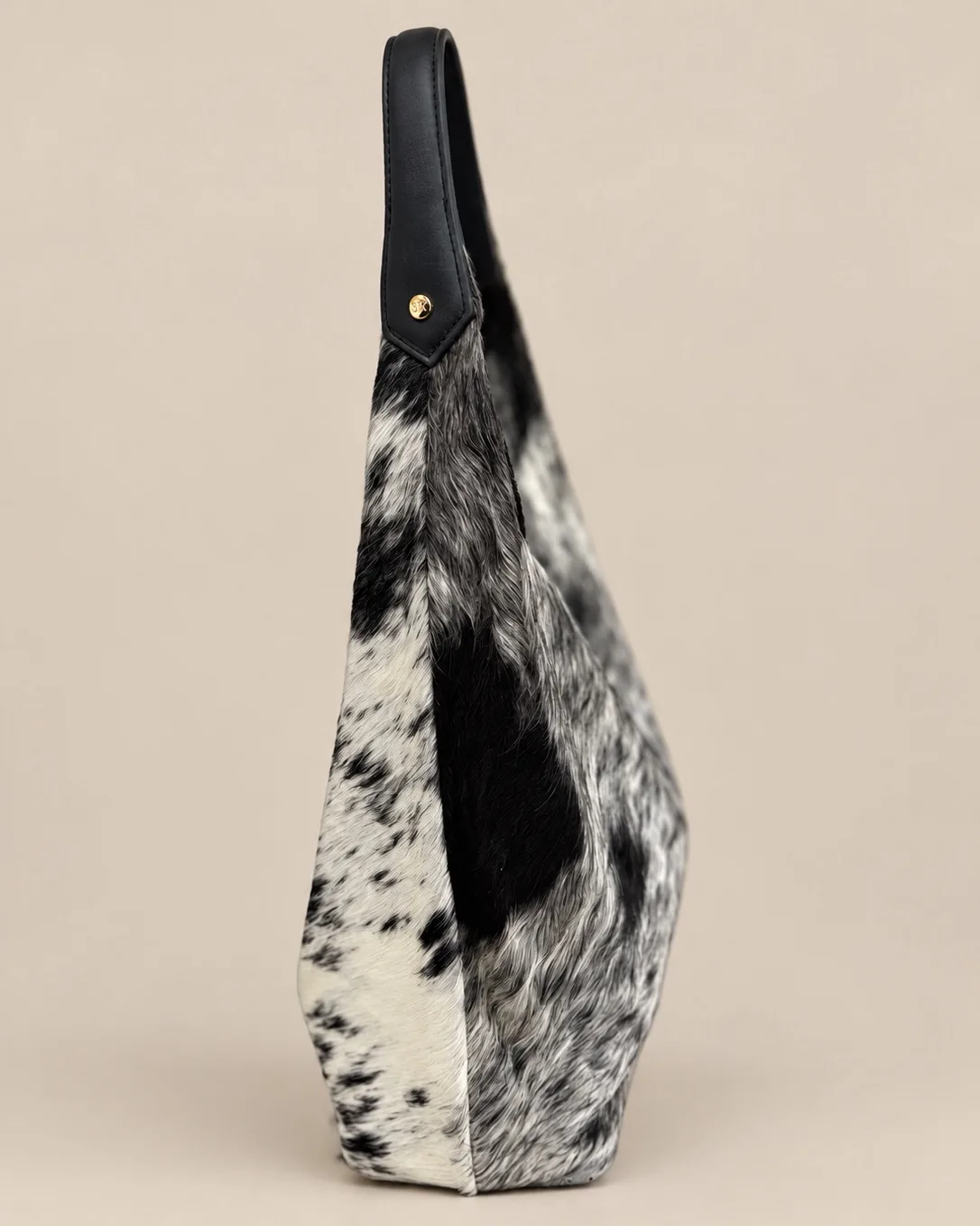 Bolso Hobo Overo Negro