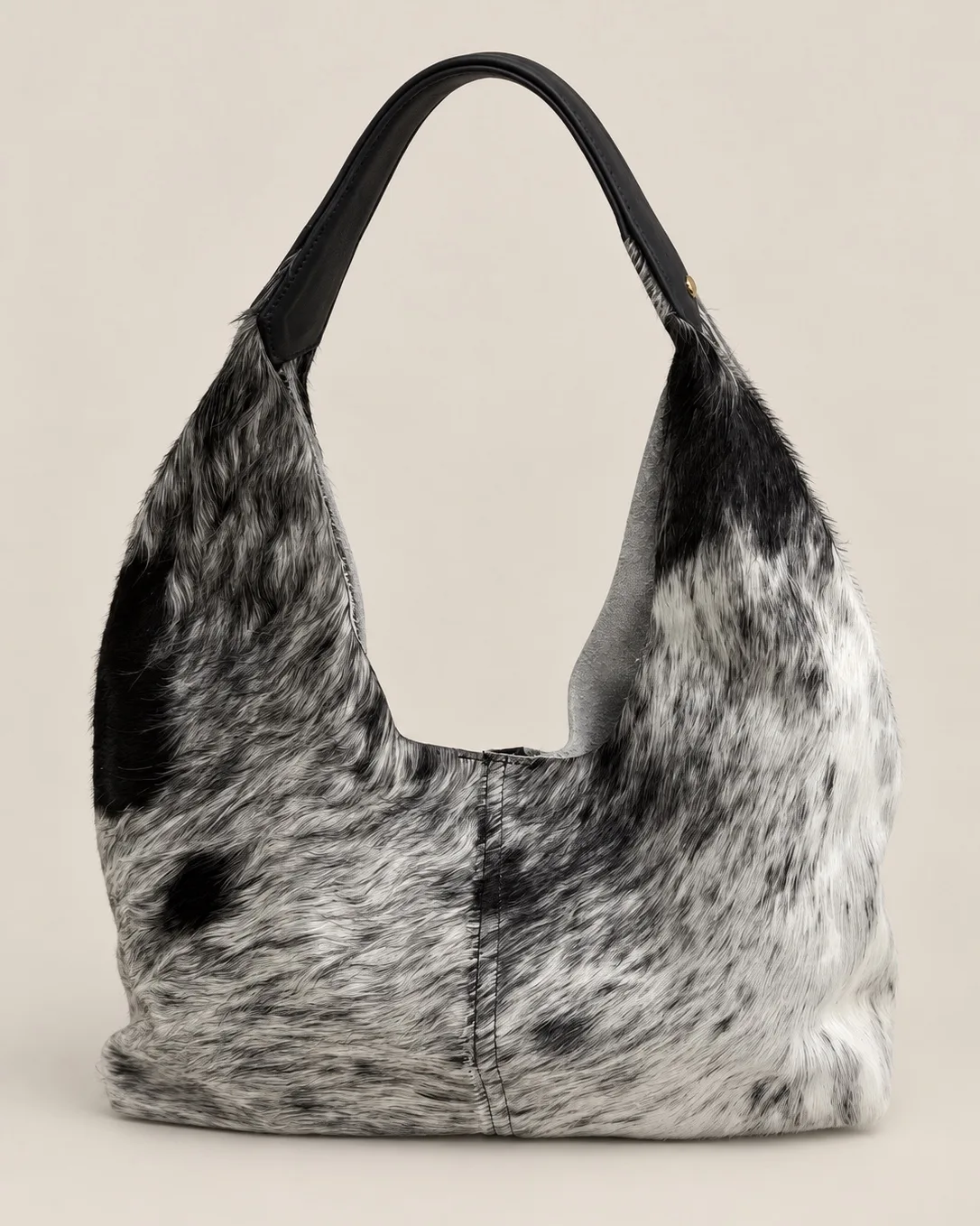 Bolso Hobo Overo Negro